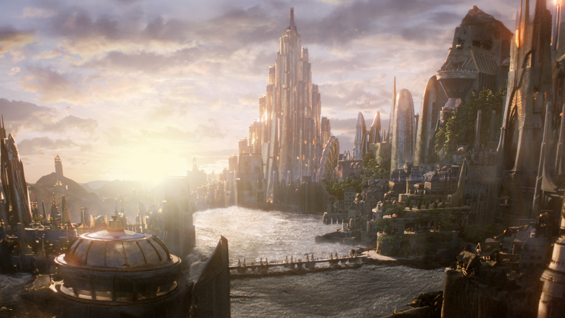 City of Asgard from Marvels Thor